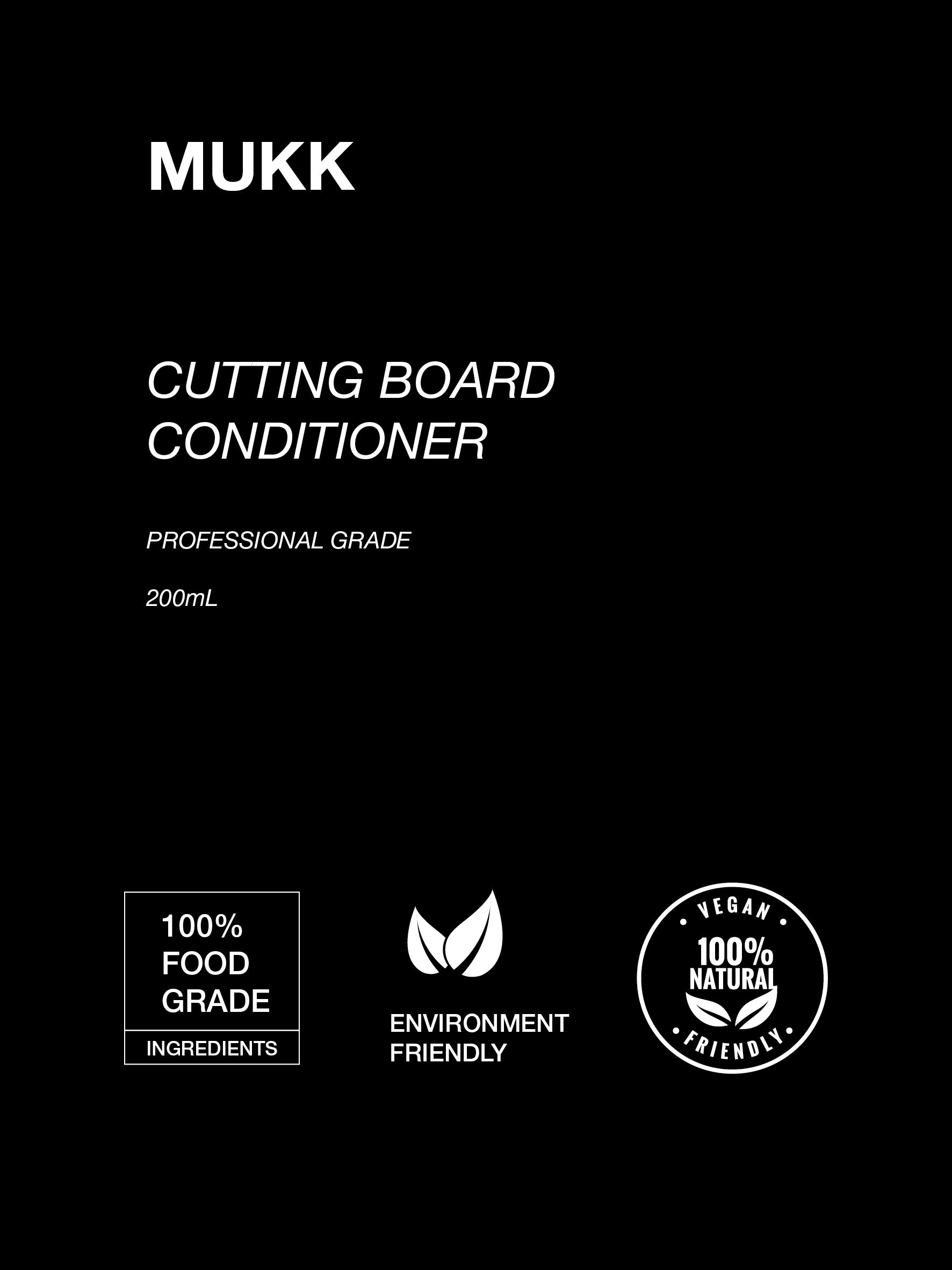 Cutting Board Conditioner – MUKK